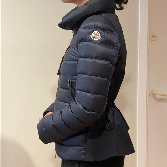 Moncler Peplum Puffer Jacket 